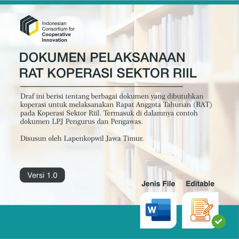 Highlight image 1 for DOKUMEN PELAKSANAAN RAT KOPERASI SEKTOR RIIL