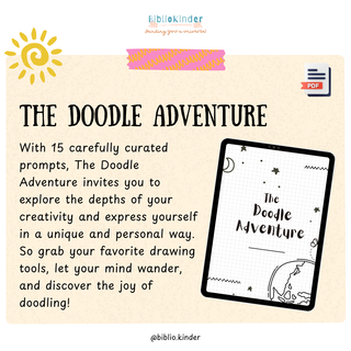 image for The Doodle Adventure: Creative Drawing Worksheet button
