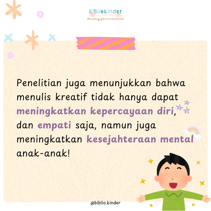 Highlight image 3 for Lembar Menulis Kreatif "Dunia Ceritaku"