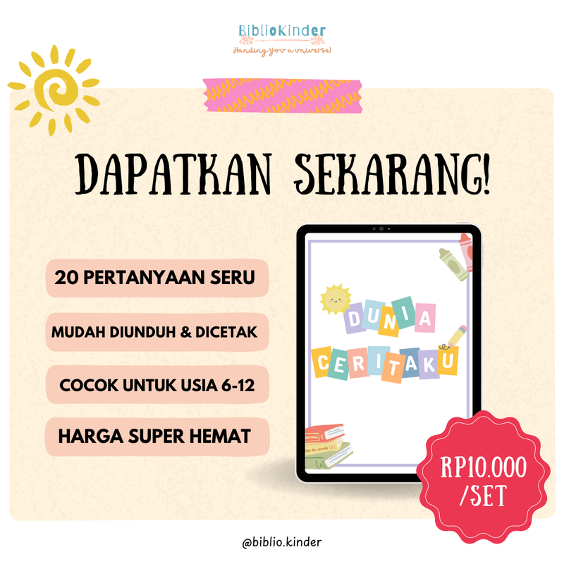Highlight image 6 for Lembar Menulis Kreatif "Dunia Ceritaku"