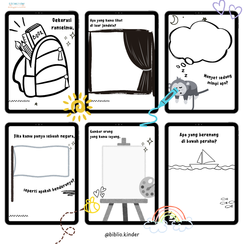 Highlight image for Lembar Menggambar Kreatif: Orat Oret Ide Kecilku