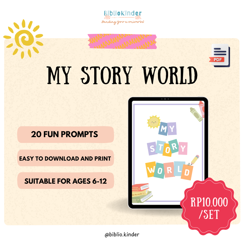 Highlight image for Creative Writing Worksheet: My Story World