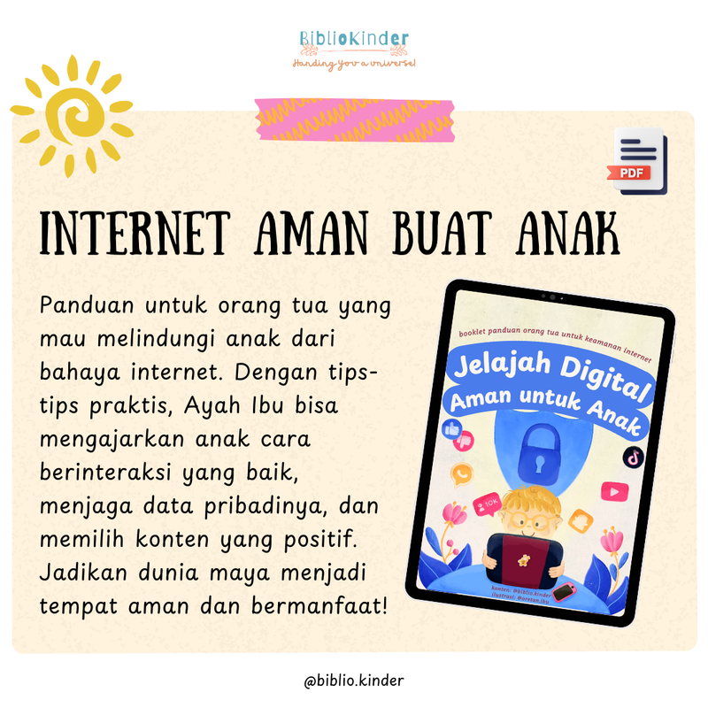 Highlight image for Booklet Jelajah Digital Aman untuk Anak