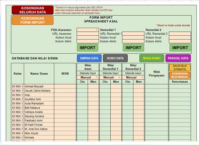 Highlight image 1 for Analisis Asesmen Otomatis berbasis Google Sheets