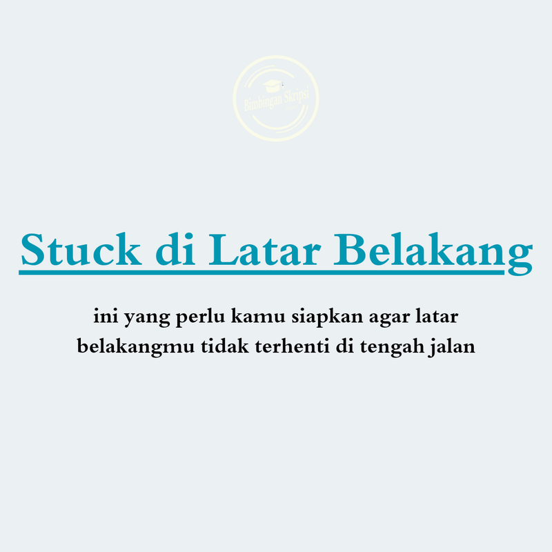 Bimbingan skripsi profile background
