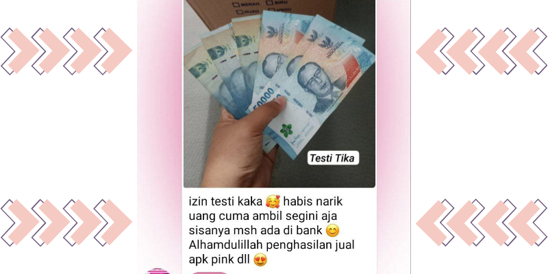 Image 4 for Testimoni Penghasilan Member 