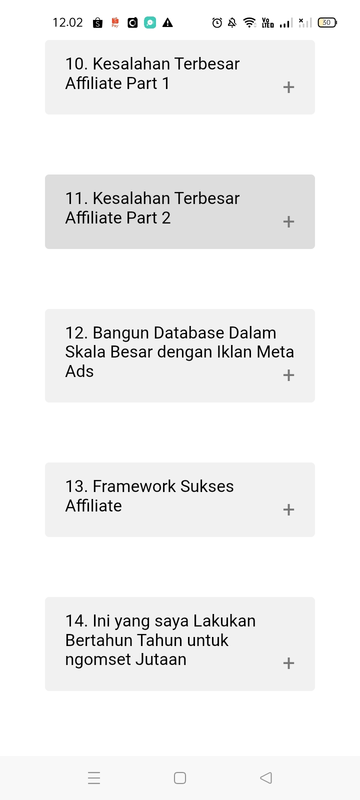Image 2 for Materi Affiliate Lengkap 
