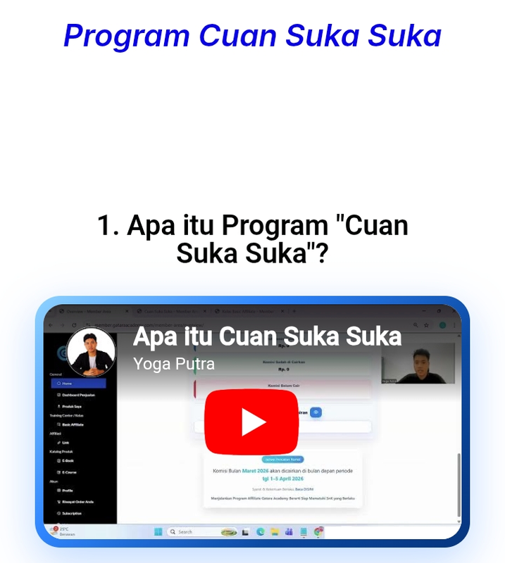 Image 1 for Join Program Cuan Suka-Suka 