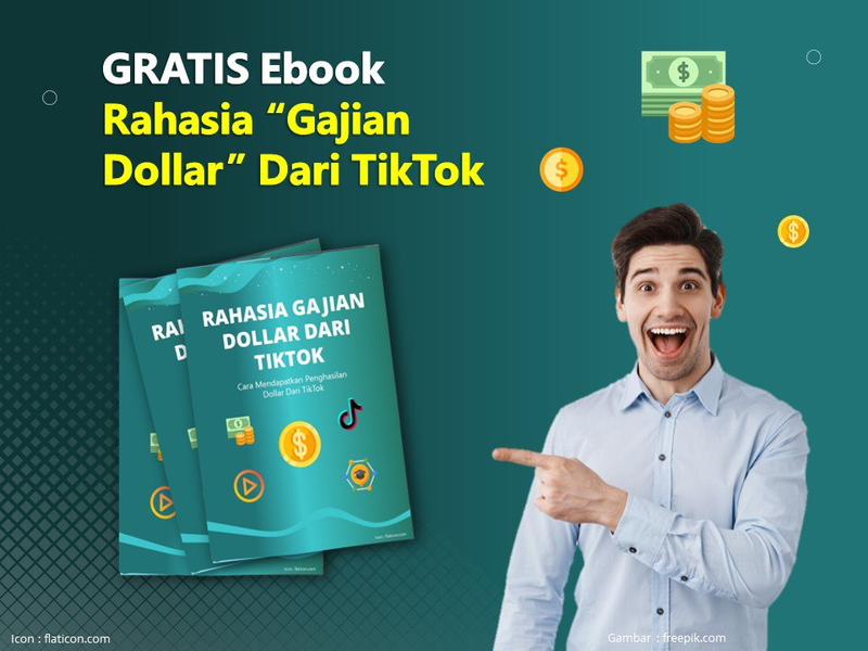 Highlight image for Ebook Rahasia Gajian Dollar dari Tiktok