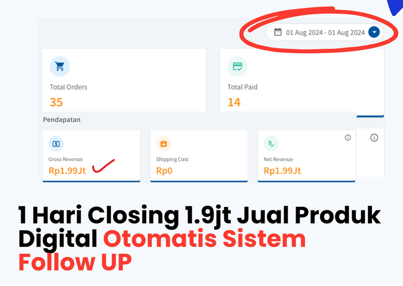 Highlight image 2 for Webinar Cara Orang Awam Bisa Cuan Duluan Tanpa Bikin Produk Lewat AI