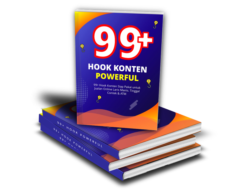 Highlight image 1 for E-Book 99+ Hook Konten Powerful