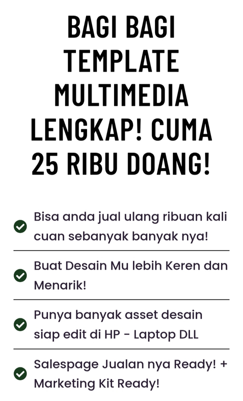 Highlight image 1 for Ribuan Template Desain Siap Pakai 