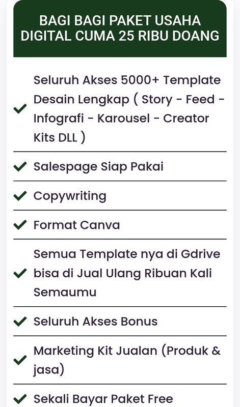 Highlight image 2 for Ribuan Template Desain Siap Pakai 