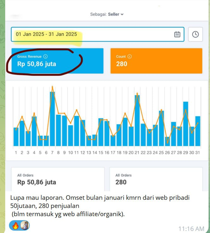 Highlight image 3 for Webinar Cara Orang Awam Bisa Cuan Duluan Tanpa Bikin Produk Lewat AI