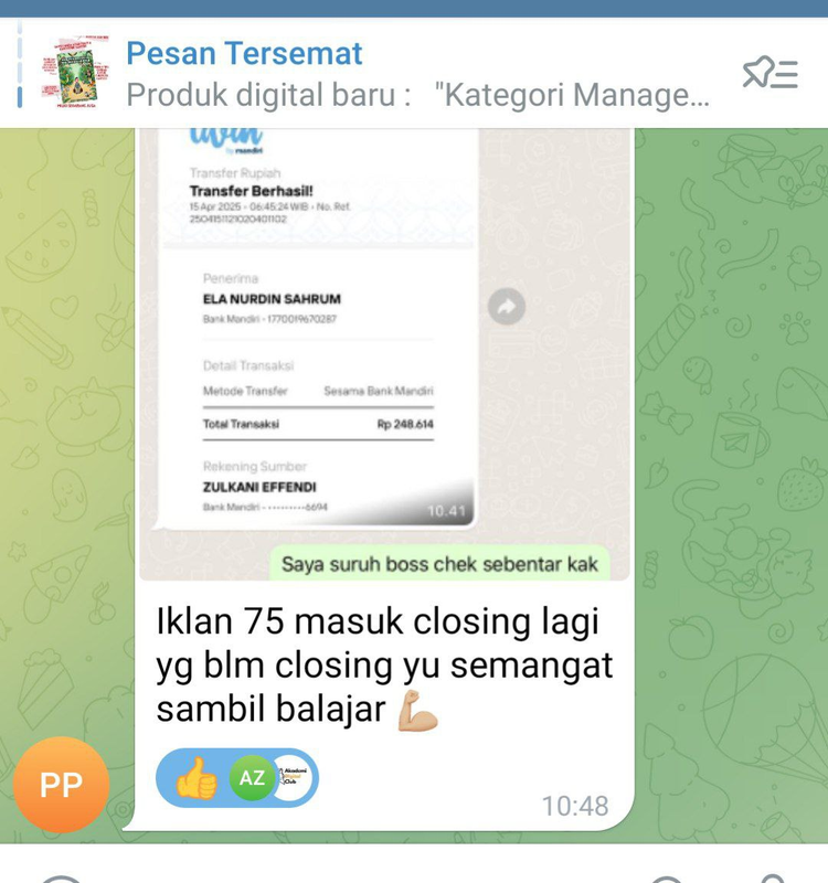 Highlight image 5 for Webinar Cara Orang Awam Bisa Cuan Duluan Tanpa Bikin Produk Lewat AI