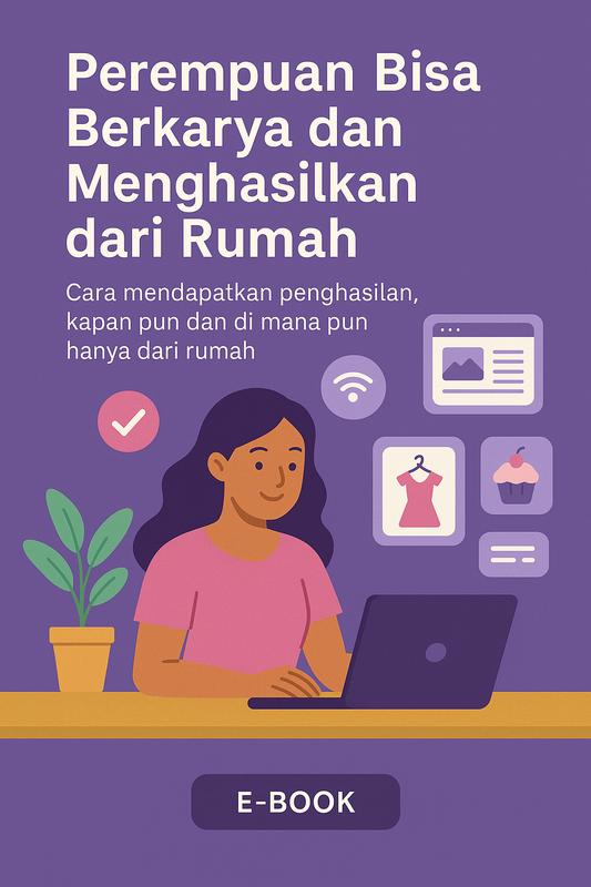 Highlight image 1 for Ebook Perempuan Bisa Berkarya dan Menghasilkan dari Rumah