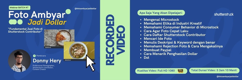 [REKAMAN] Fundamental Jual Foto di Shutterstock