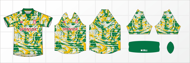 Highlight image 2 for Pola Jersey Raglan Premium