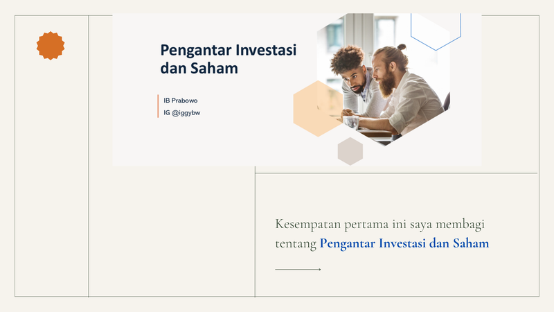 Highlight image 1 for Pengantar INVESTASI dan SAHAM