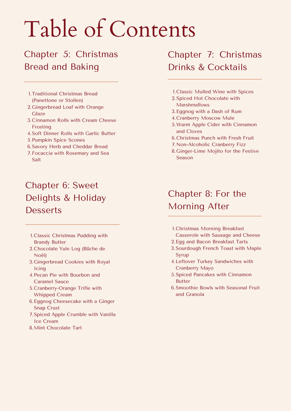Highlight image for The Merry Table Traditional and Modern Christmas Recipes