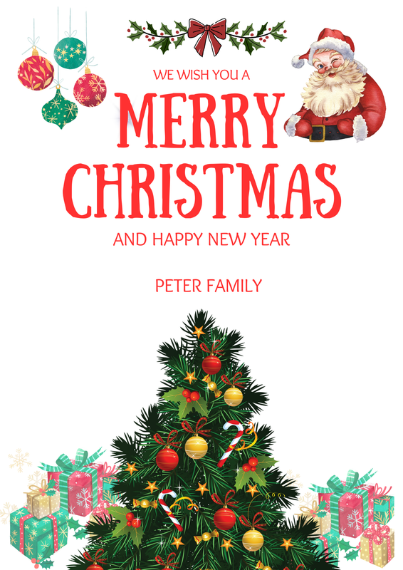Highlight image for Personalized Christmas Party Invitations - Canva Templates