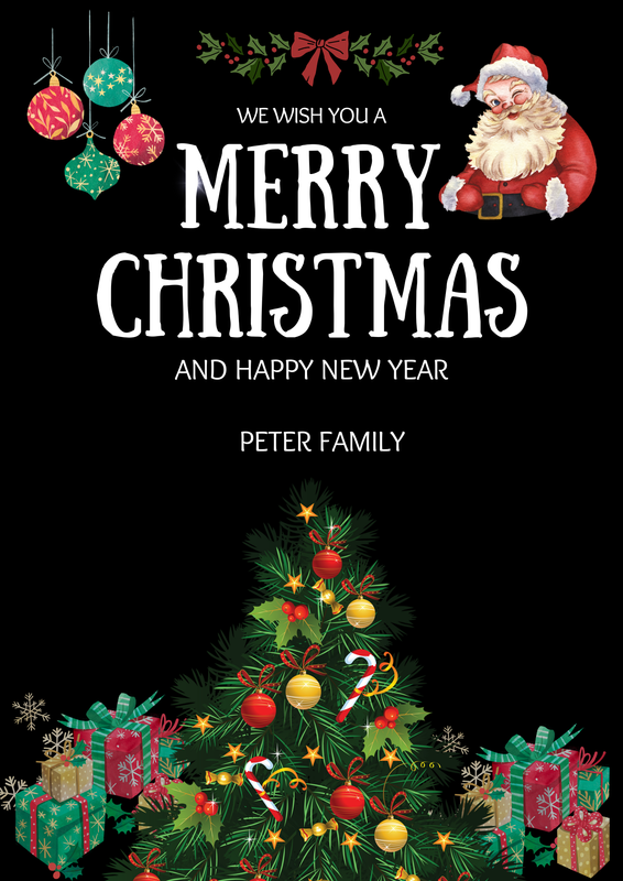 Highlight image for Personalized Christmas Party Invitations - Canva Templates