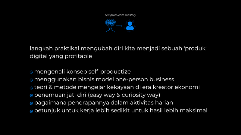 Highlight image 2 for self-productize mastery