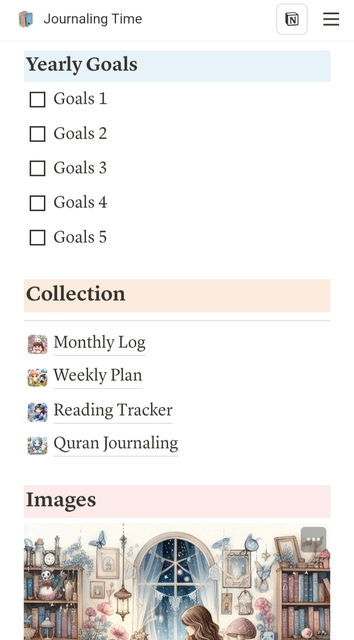 Image 1 for Layout Notion Template