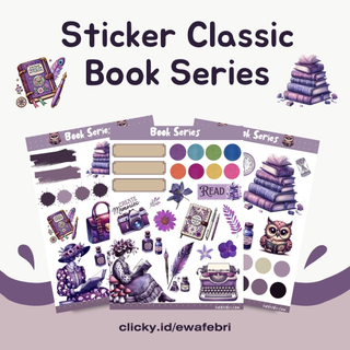 image for Sticker Book Series Purple button