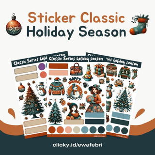 image for Sticker Holiday Season Edition button