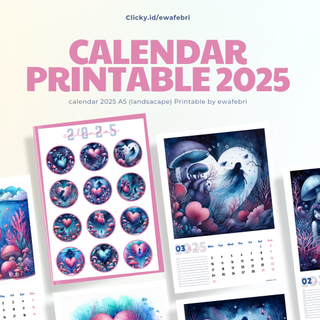 image for Calendar Printable Love Series 2025 button