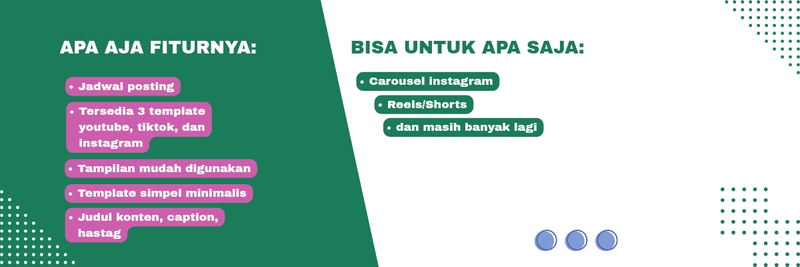 Highlight image for Template Content Planner untuk Konten Kreator - Power Mode