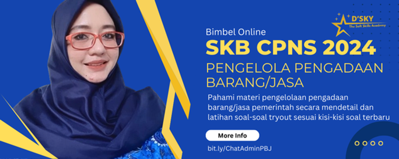 Highlight image 1 for PAKET MAHIR RANKING 1 Bimbel Online SKB Pengelola Pengadaan Barang/Jasa Ahli Pertama