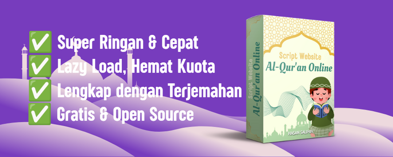 Highlight image for (GRATIS) Script Al-Qur'an Online