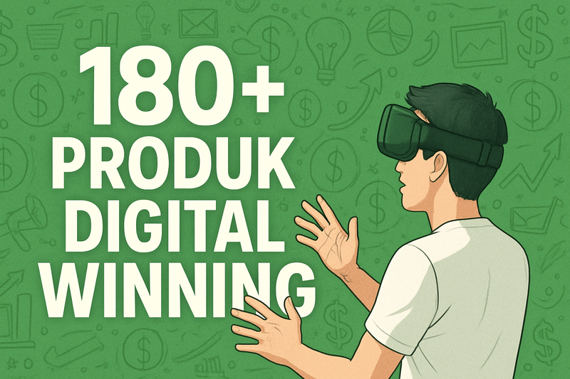 Highlight image for 180+ Produk Digital Winning Bisa Dijual Ulang - Lisensi PLR