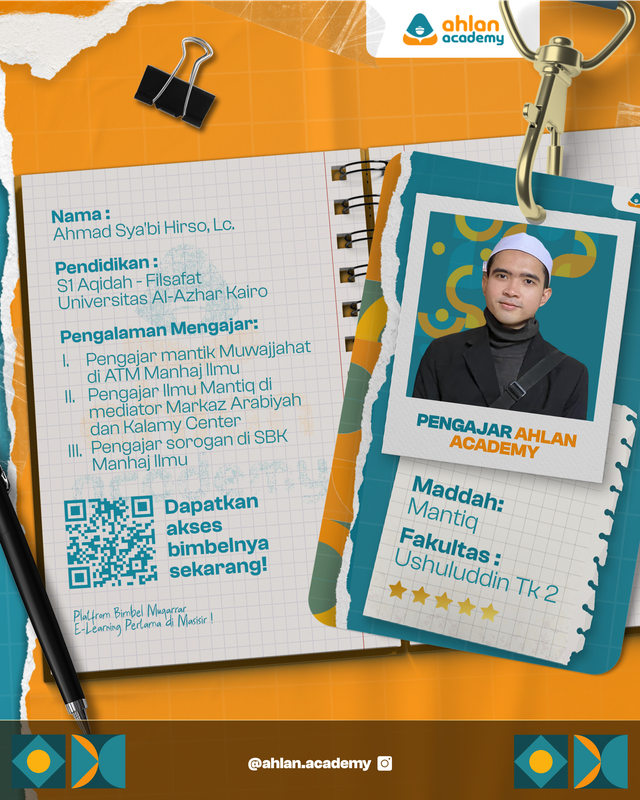 Highlight image 1 for Kelas E-Learning Muqarrar Mantiq - Ushuluddin Tingkat 2
