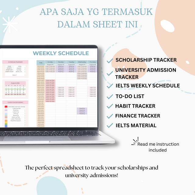 Apa aja yang ada di Scholarship Tracker?