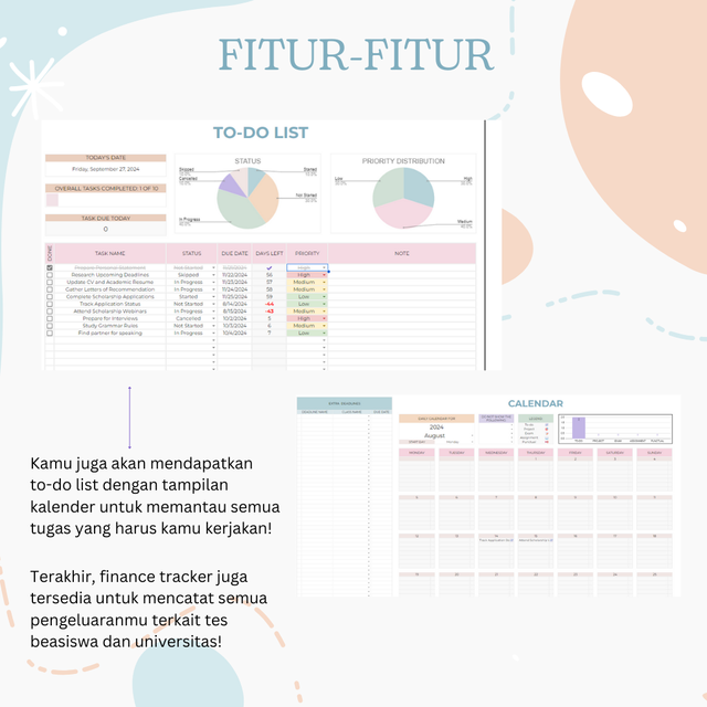 Fitur di Scholarship Tracker