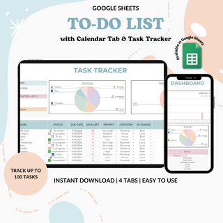 image for Template Google Sheet To-Do List button