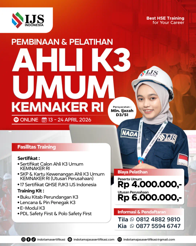 Image for Jadwal Pelatihan Terdekat!