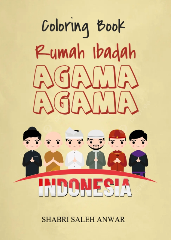 Highlight image for Coloring Book Rumah Ibadah Agama-Agama