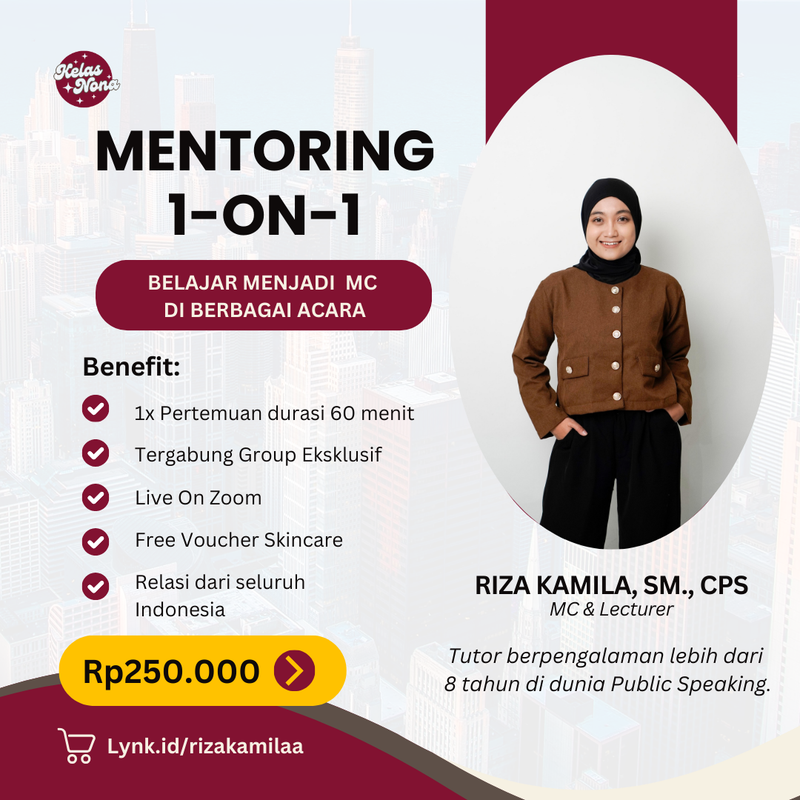 Highlight image for Mentoring 1-on-1 Master Of Ceremony 