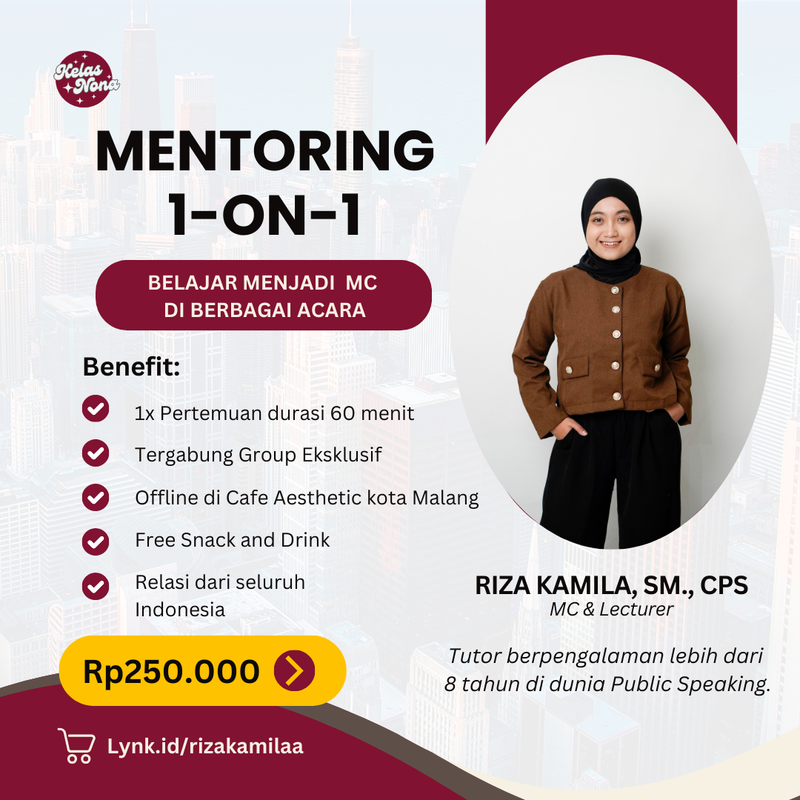 Highlight image for Mentoring 1-on-1 Master Of Ceremony 
