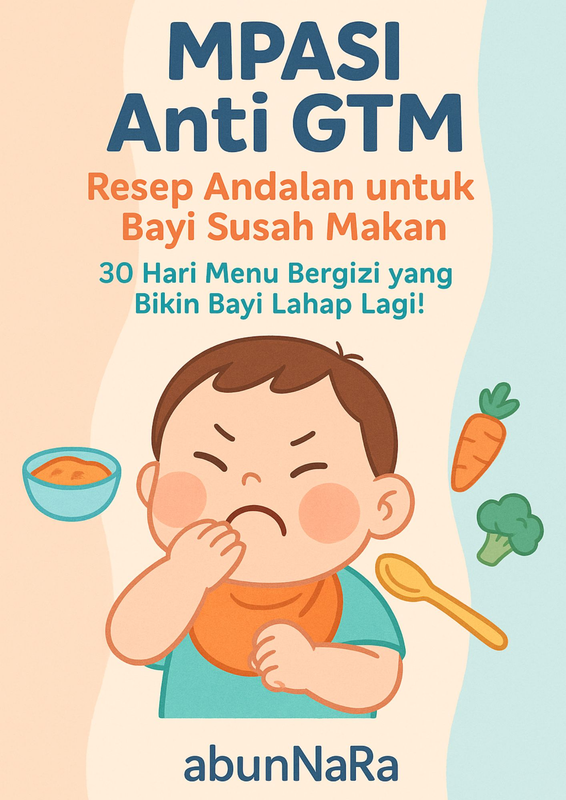Highlight image 1 for Ebook MPASI Anti GTM - Resep Andalan untuk Bayi Susah Makan