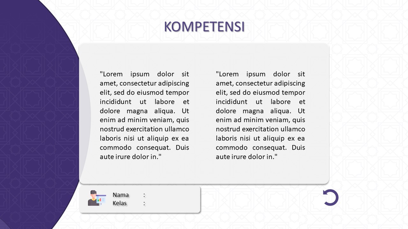 Highlight image 6 for Template Media Pembelajaran Interaktif PAI Editable PowerPoint (PPT)