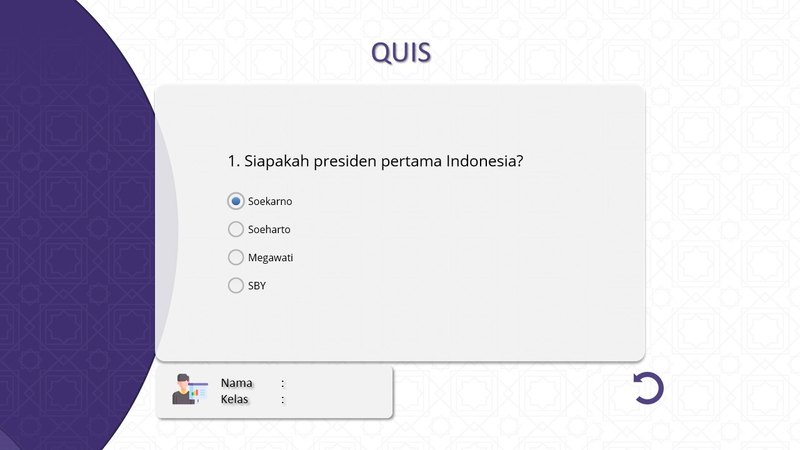 Highlight image 8 for Template Media Pembelajaran Interaktif PAI Editable PowerPoint (PPT)