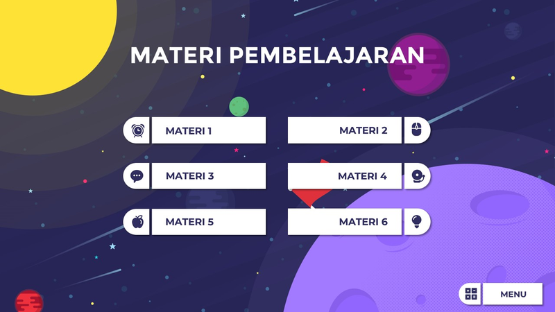 Highlight image 5 for 🎨 Template Media Pembelajaran Interaktif IPS Editable Powerpoint (PPT)