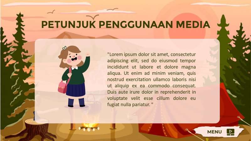 Highlight image 3 for 🎨 Template Media Pembelajaran Interaktif Sejarah Indonesia Editable Powerpoint