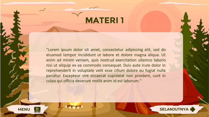 Highlight image 6 for 🎨 Template Media Pembelajaran Interaktif Sejarah Indonesia Editable Powerpoint