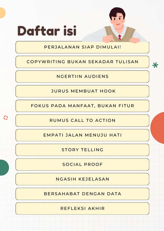 Highlight image for Workbook [Dibimbing] Copywriting Tanpa Pusing
